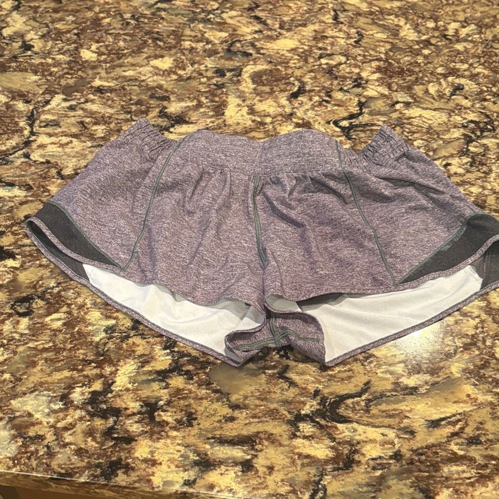 Lululemon Women's Hotty Hot LR Gray Shorts